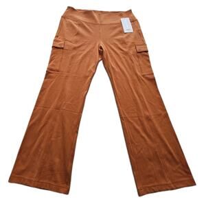 Athleta Delancey Straight Cargo Pant Orange Women's Athletic Plus Size 1X NEW